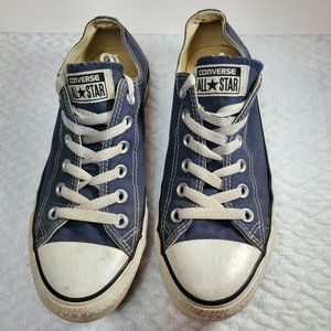 Converse Chuck Taylor All Star Navy Lo Top Women's Sz 8.